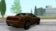 Dodge Challenger для GTA San Andreas миниатюра 3
