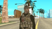 New SWAT Skin para GTA San Andreas miniatura 1
