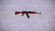 CSGO AK47 Laminate Red for GTA San Andreas miniature 1