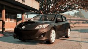 Mazda Speed 3 для GTA 5 миниатюра 1