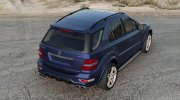 Mercedes-Benz ML 63 AMG (W164) 2008 для BeamNG.Drive миниатюра 4