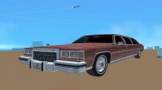 Cadillac Fleetwood Brougham 1985 Limousine для GTA Vice City миниатюра 1