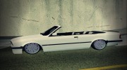 BMW E30 Cabrio B.O. Yapım para GTA San Andreas miniatura 4