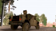Hamvee M-1025 из Battlefiled 2 для GTA San Andreas миниатюра 4