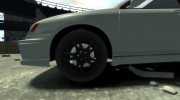 Subaru Impreza STi Orange Wagon для GTA 4 миниатюра 3