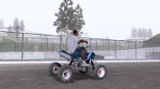 Yamaha YFZ 450 для GTA San Andreas миниатюра 2