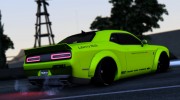 Dodge Challenger Hellcat Liberty Walk LB Performance for GTA San Andreas miniature 2