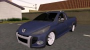 Peugeot Hoggar для GTA San Andreas миниатюра 1