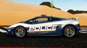 Lamborghini Gallardo LP570-4 Superleggera 2011 Police v2.0 [ELS] for GTA 4 miniature 2