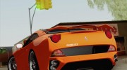 Ferrari California для GTA San Andreas миниатюра 2