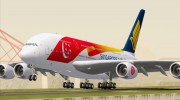 Airbus A380-800 Singapore Airlines Singapores 50th Birthday Livery (9V-SKI) для GTA San Andreas миниатюра 11