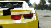 Chevrolet Camaro Bumblebee для GTA 4 миниатюра 13