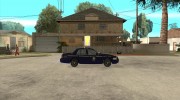 Ford Crown Victoria New York Police для GTA San Andreas миниатюра 5