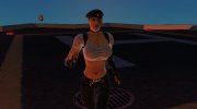 Sonya Blade from Mortal Kombat vs DC для GTA San Andreas миниатюра 3