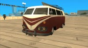 Camper GTA V ImVehFt для GTA San Andreas миниатюра 3