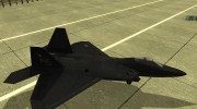 F-22 Black para GTA San Andreas miniatura 4