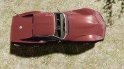 Chevrolet Corvette Stringray 1969 v1.0 для GTA 4 миниатюра 9