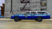 Chevrolet Caprice Brougham 1986 Station Wagon NYPD для GTA 4 миниатюра 8