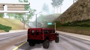 2006 Hummer H1 Alpha для GTA San Andreas миниатюра 3