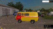 УАЗ 3909 Аварийная газовая служба for Farming Simulator 2015 miniature 2