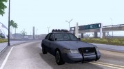 2003 Ford Crown Victoria CSI Miami Unit para GTA San Andreas miniatura 5