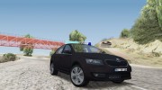Skoda Octavia Policija для GTA San Andreas миниатюра 1