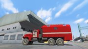 КрАЗ - 255 Б Кунг Пожарный для GTA San Andreas миниатюра 3