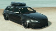 Audi RS4 Avant (LibertyWalk) for GTA 5 miniature 4