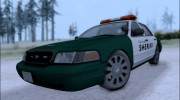 2010 Ford Crown Victoria Flint County Sheriffs Office para GTA San Andreas miniatura 1