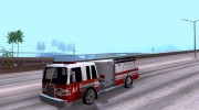 NFSMW FireTruck para GTA San Andreas miniatura 1