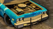 Dodge Monaco 1974 Blue Star для GTA San Andreas миниатюра 11