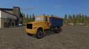 ГАЗ-3309 Добрыня и прицеп Саз-83173 версия 1.2 for Farming Simulator 2017 miniature 1