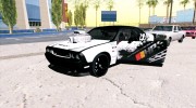 Dodge Challenger SRT8 Hemi Drag-Tuning для GTA San Andreas миниатюра 4