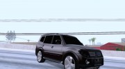 Mitsubishi Pajero FBI для GTA San Andreas миниатюра 1