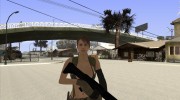 Skin HD Quiet (MGSV) v2 для GTA San Andreas миниатюра 16