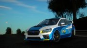 Subaru WRX STI 2017 для GTA San Andreas миниатюра 1