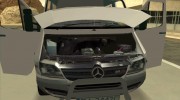 Mercedes-Benz Sprinter 616cdi для GTA San Andreas миниатюра 4
