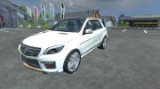 Mercedes-Benz ML63 AMG v 1.1 для Farming Simulator 2013 миниатюра 1