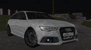 Audi RS6 Avant для GTA San Andreas миниатюра 9