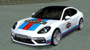 Porsche Panamera MARTINI for GTA San Andreas miniature 7
