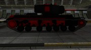 Черно-красные зоны пробития КВ-3 for World Of Tanks miniature 5