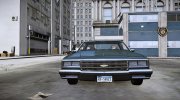 Chevrolet Impala 1985 2 doors для GTA 4 миниатюра 2