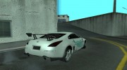 Nissan 350Z для GTA San Andreas миниатюра 6