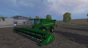 John Deere S690i para Farming Simulator 2015 miniatura 1