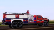 Hummer H2 Firetruck Fire Department City of Los Sanos for GTA San Andreas miniature 16