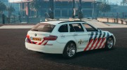 Politie BMW 525D for GTA 5 miniature 3