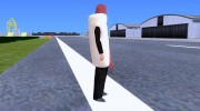 Человек-сосиска para GTA San Andreas miniatura 4