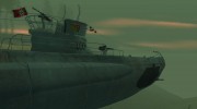 U99 German Submarine для GTA San Andreas миниатюра 9