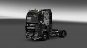 Скин для DAF XF Euro 6 Lion для Euro Truck Simulator 2 миниатюра 1