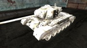 Шкурка для M26 Pershing Broken Arctic Ghost for World Of Tanks miniature 1
